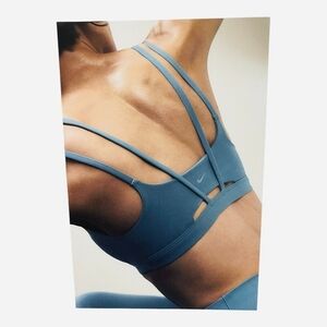 Nike Multicolored Promo Poster 18.5"x12.5" Athletic Stretch Ad Fitness Gym Sign